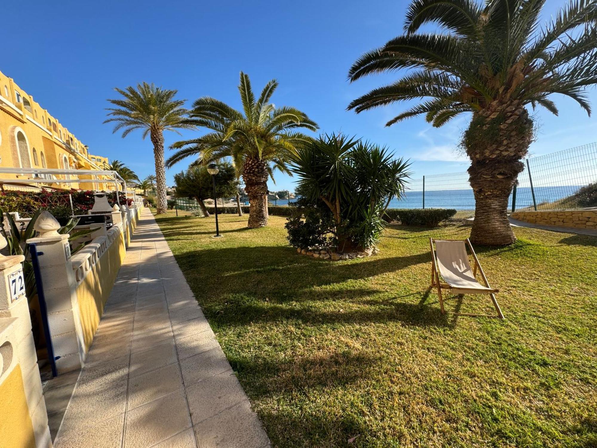 Beautiful Home 50M Private Beach Campello Alicante Кампелло Экстерьер фото